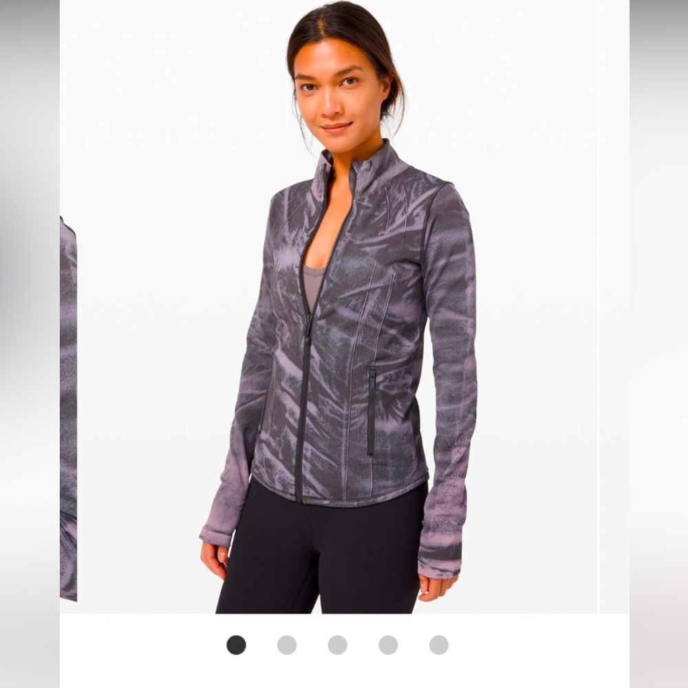 Rare Lululemon Ebb to Street Define Jacket, GUC, Size 4